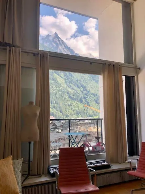 Design Loft In Chamonix Center Apartman